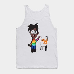 Rainbow Artist Tank Top